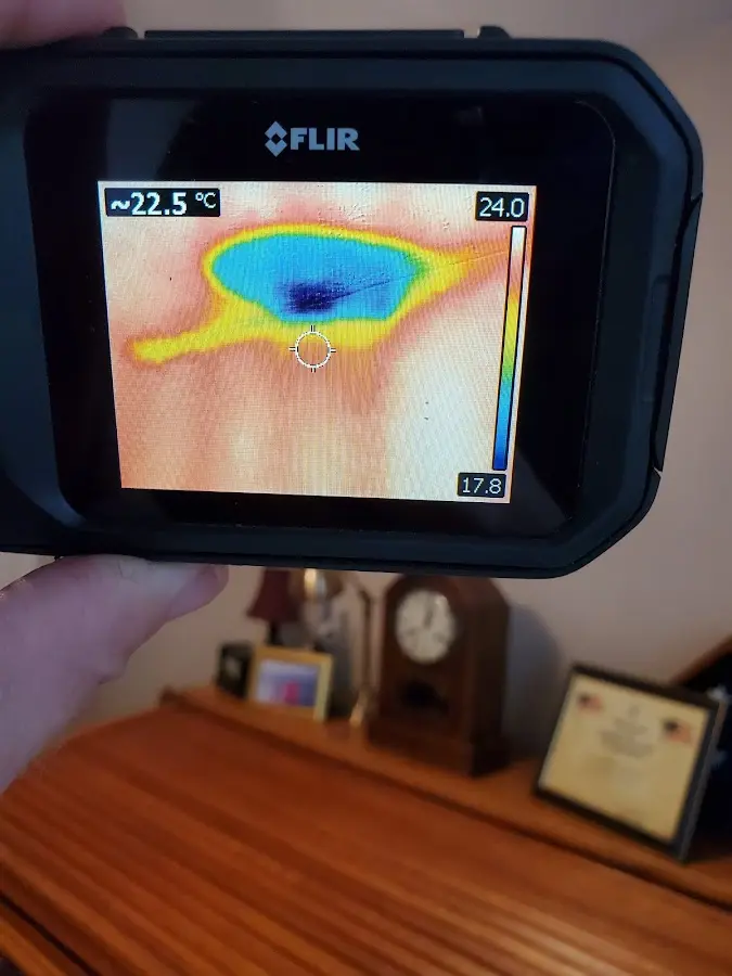 Thermal imaging inspection for water damage in Sterling Heights